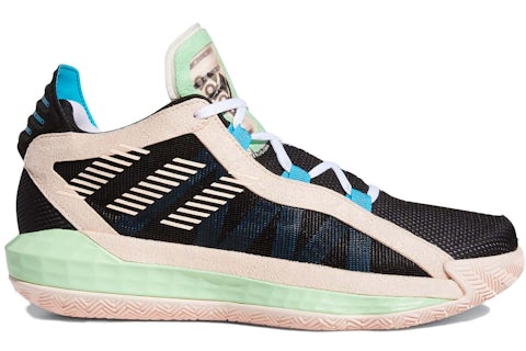 adidas Dame Black Pink Mint Men's FY0875 GB