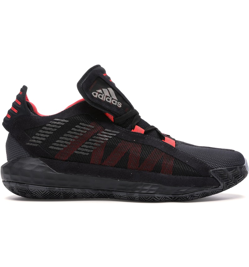 adidas Dame Black Red Men's EF9866/EF9875 US - Main Image
