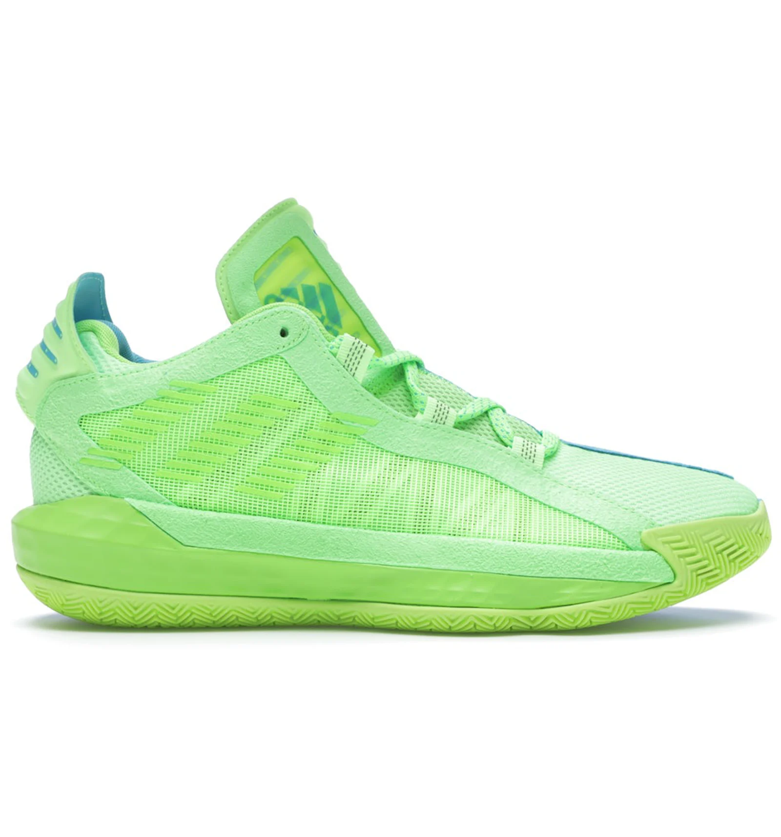 adidas Dame 6 Signal Green Men s FW4507 US