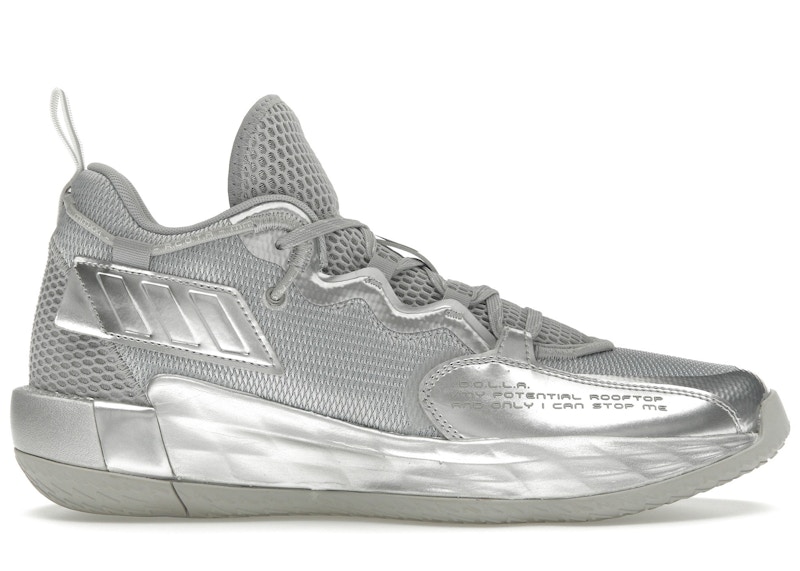 adidas Dame 7 EXTPLY Silver Metallic Men's - FZ0172 - US