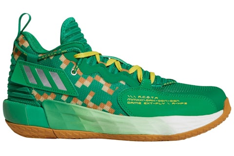 adidas Dame EXTPLY Team Green Men's H69011 US - Main Image