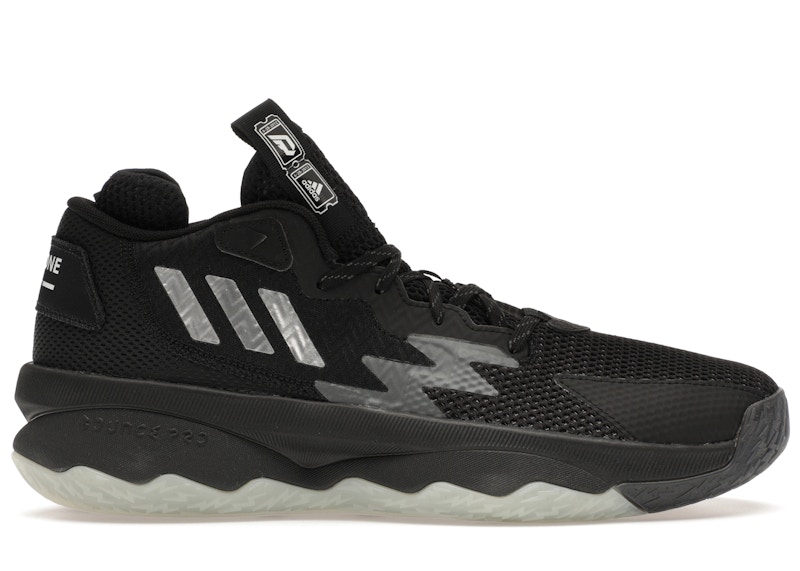 adidas Dame 8 Grey Black Men's - GY0379 - US