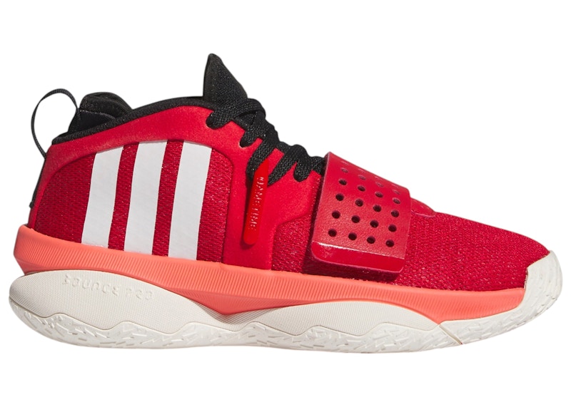 adidas Dame 8 EXTPLY Better Scarlet White (GS) - IF9173 - US