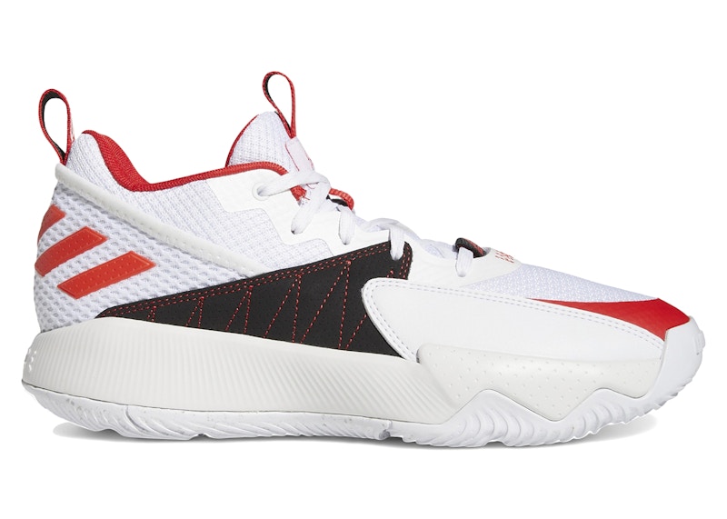adidas Dame Certified WHITE/RED Basketball Shoes GY8965 - GY8965