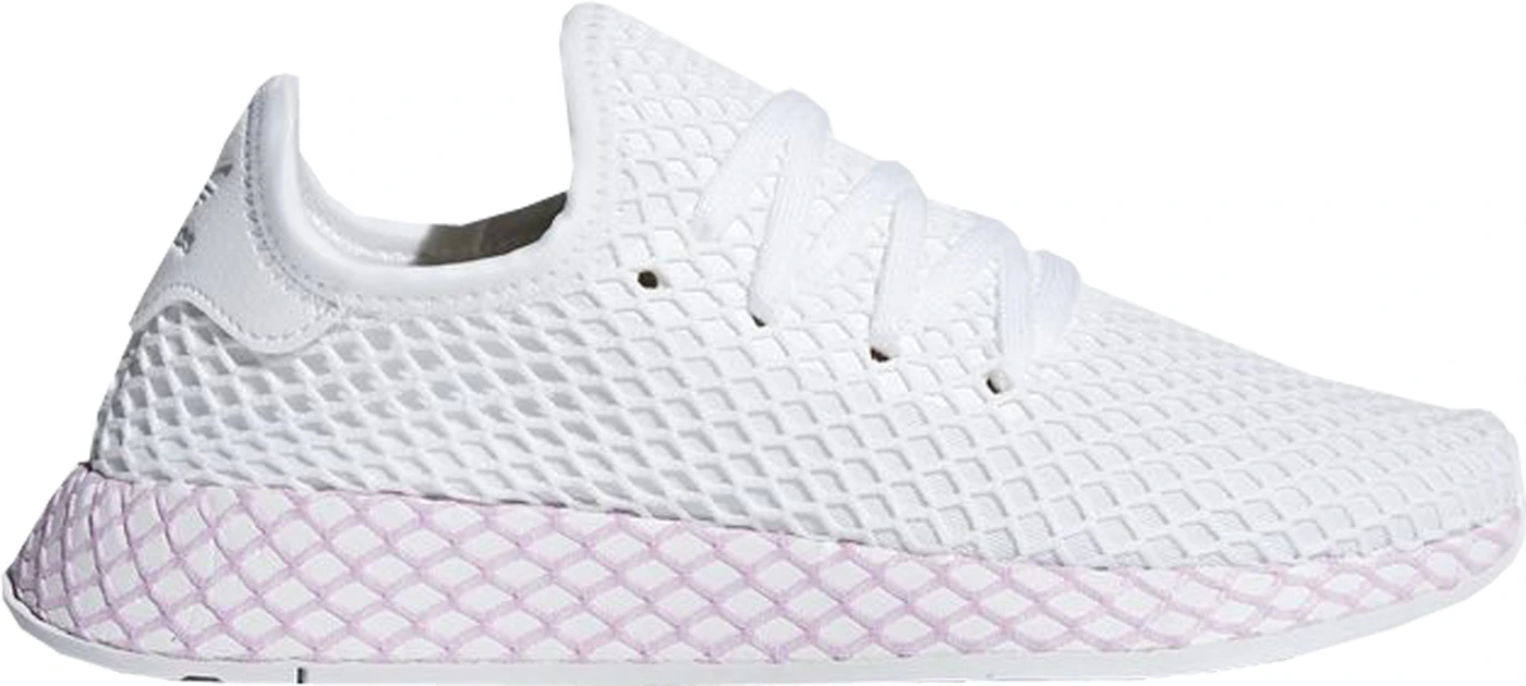 adidas Deerupt Cloud White Lilac (Women's) - B37601 - US