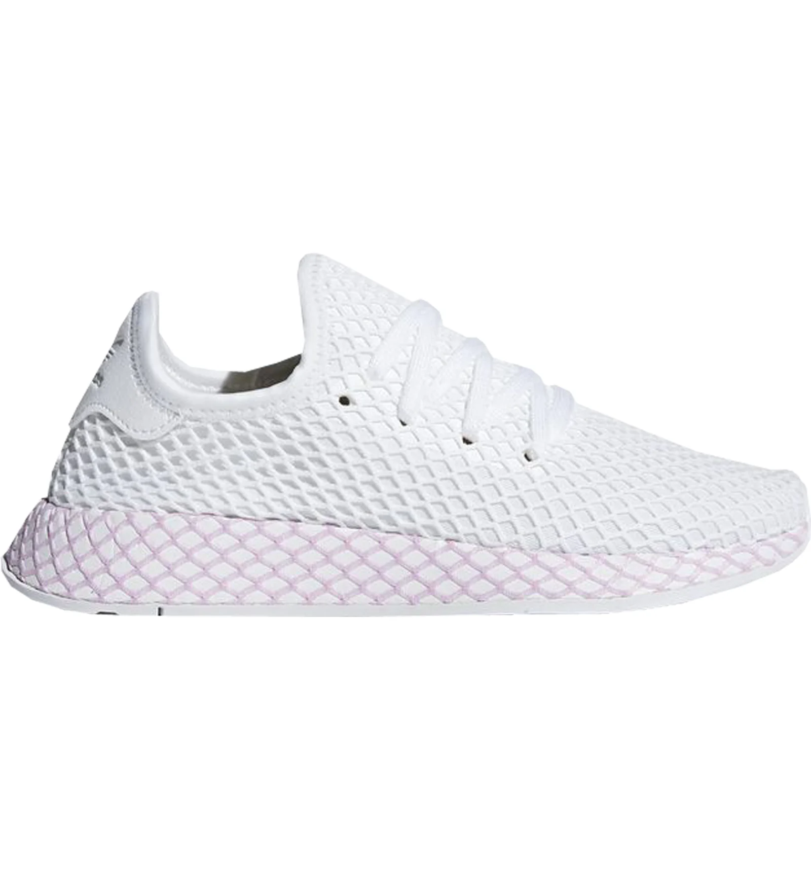 Adidas deerupt top white womens