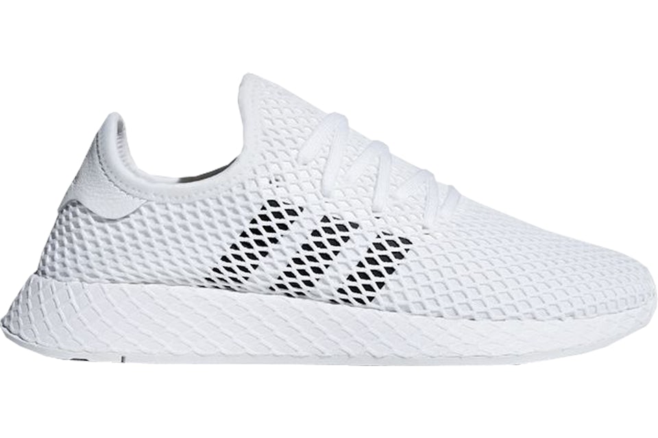 adidas Deerupt Cloud White Core Black Grey Two