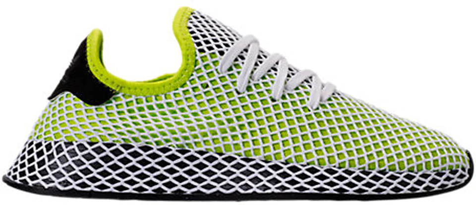 adidas Deerupt Muted Neons Solar Slime Men's - B27779 - US