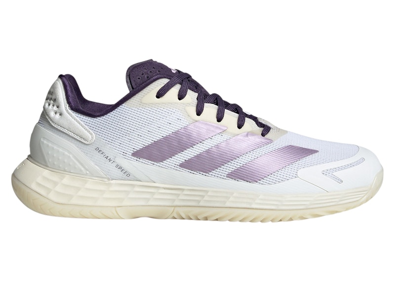 Pre-owned Adidas Originals Defiant Speed 2 (women's) Sneakers In Cloud White/powder Plum/aurora Plum