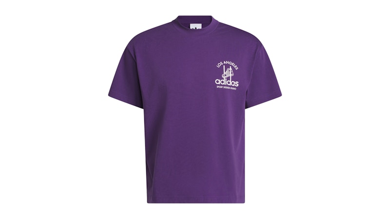 Camiseta estampada Jabbar de adidas Design Studio Violeta