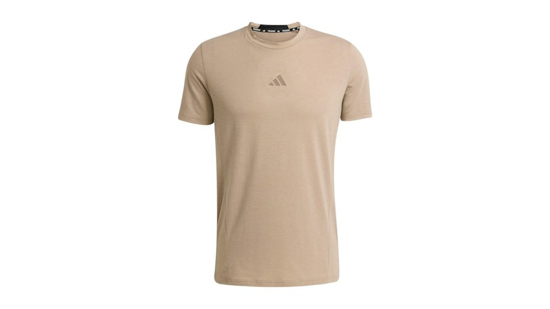 adidas Designed For Workout Tee Chalky Brown