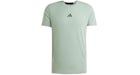T-shirt adidas Designed For Workout Argento Verde
