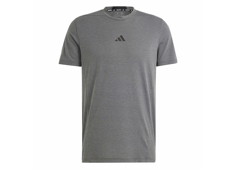 Grey addidas shirt best sale