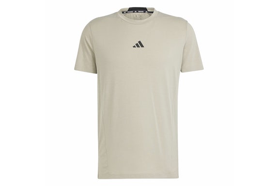 adidas Diseñado para el entrenamiento Camiseta de entrenamiento Plateado Pebble