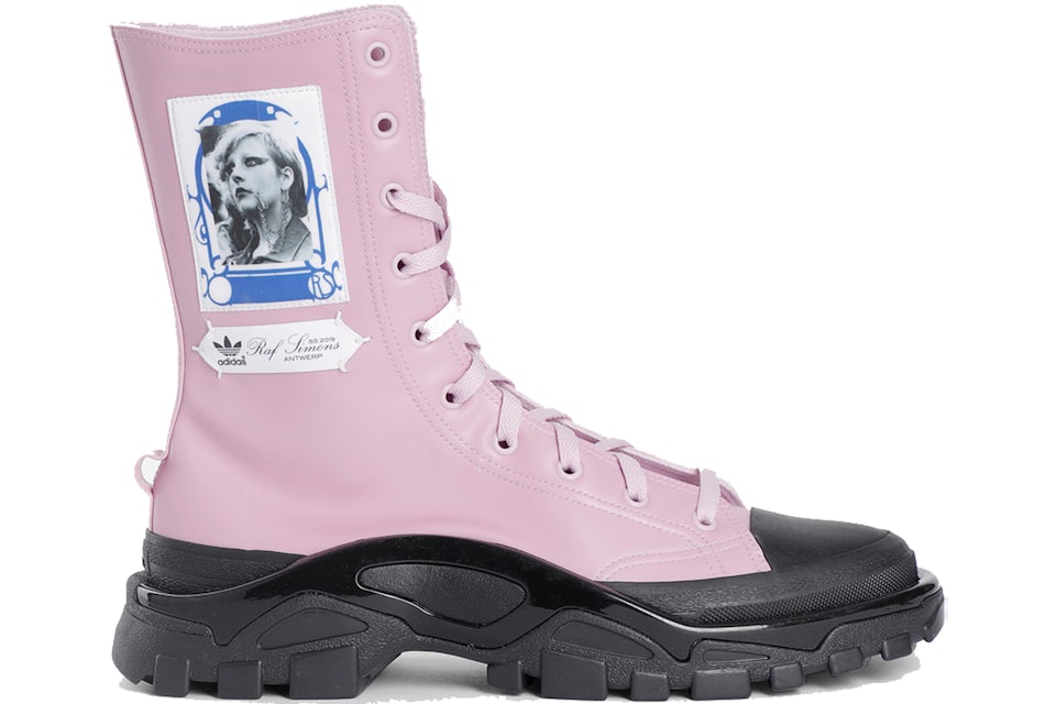 adidas Detroit High Raf Simons Pink Black Men s EE7941 US