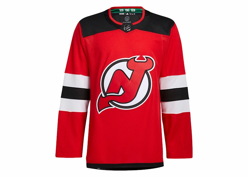 adidas Devils Home Authentic Jersey Red