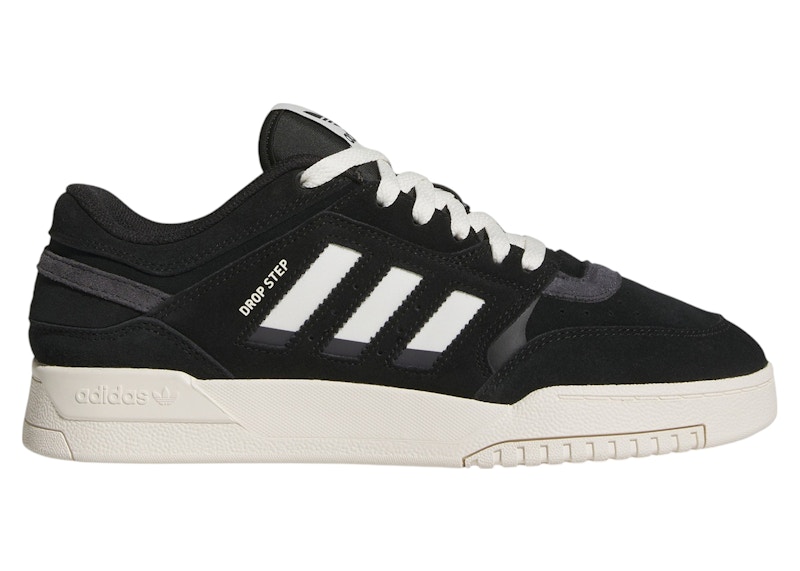 Pre-owned Adidas Originals Men's Adidas Drop Step Low Sneakers In Core Black/off White/carbon