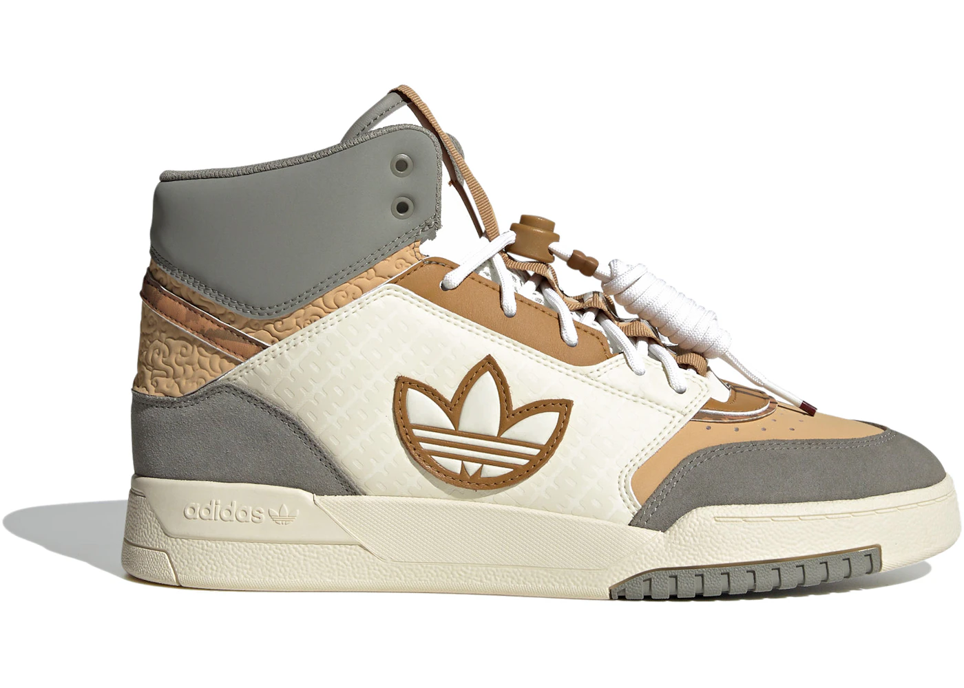 adidas Drop Step XL Cream White Beige Men's IF2574 US