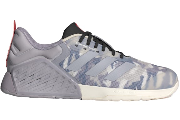 adidas Dropset 3 GFX Blanco Tiza Gris Gloria Rojo Brillante