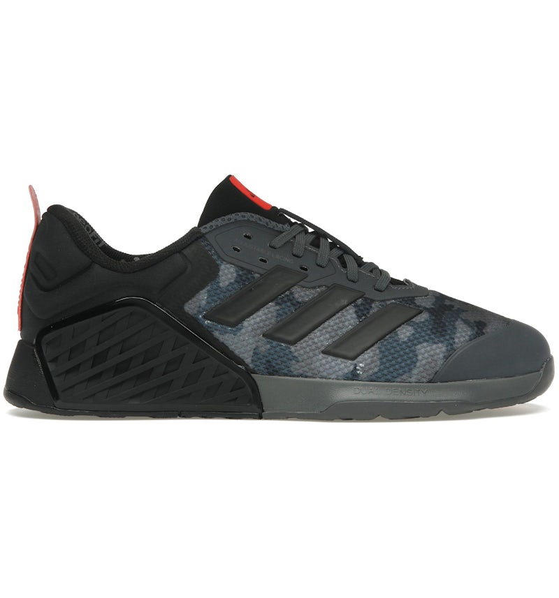 adidas Dropset GFX Grey Core Black Bright Red Men's IH8293 US