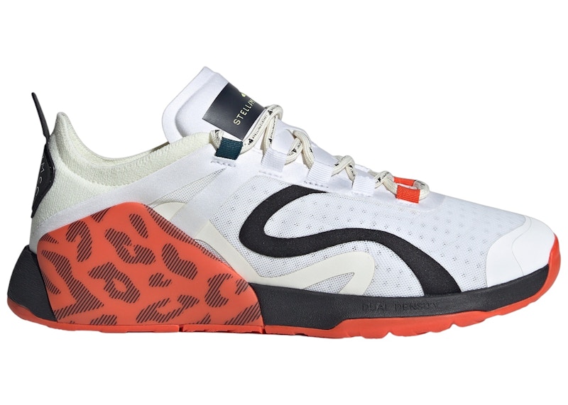 Pre-owned Adidas Originals Dropset By Stella Mccartney (women's) Sneakers In Offin White/off White/active Orange
