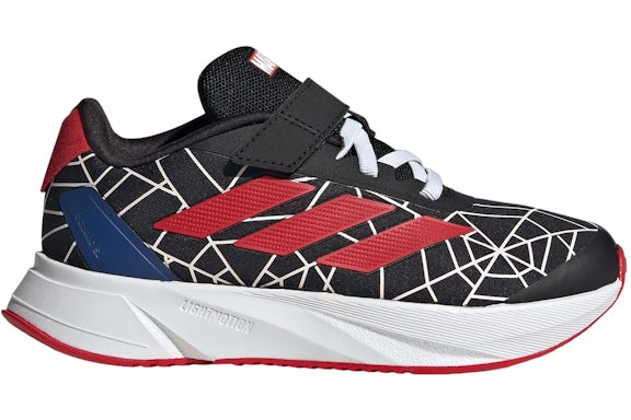 adidas Duramo EL Spider-Man Core Black Better Scarlet Cloud White (GS)