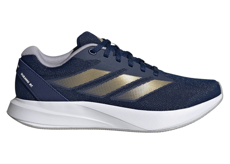 adidas Duramo RC Dark Blue Gold Metallic Glory Grey (Women's) - IH0582