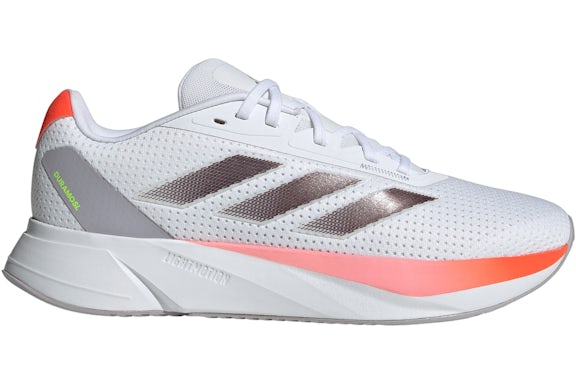 adidas Duramo SL Cloud White Aurora Met. Solar Red
