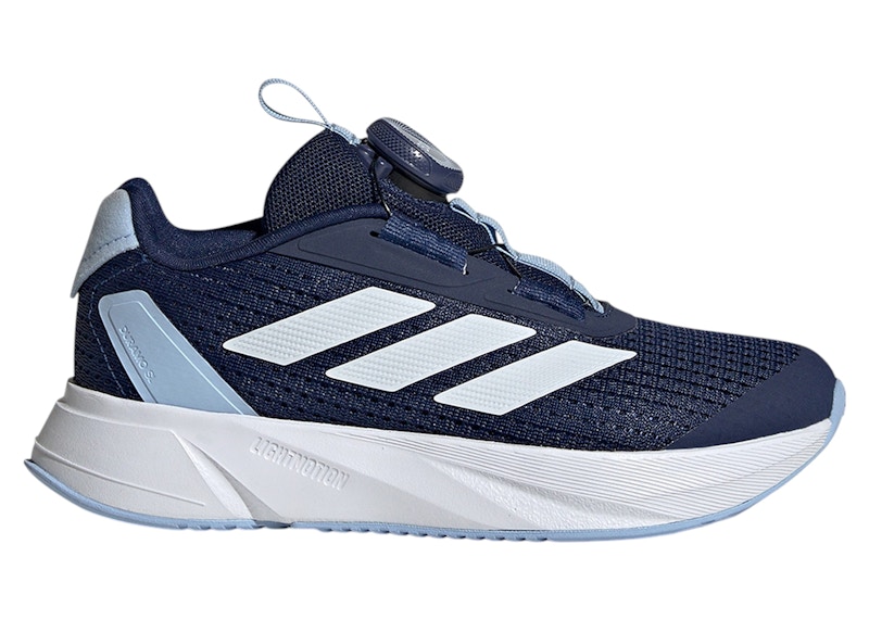Pre-owned Adidas Originals Duramo Sl Sneakers In Dark Blue/cloud White/glow Blue In Multi