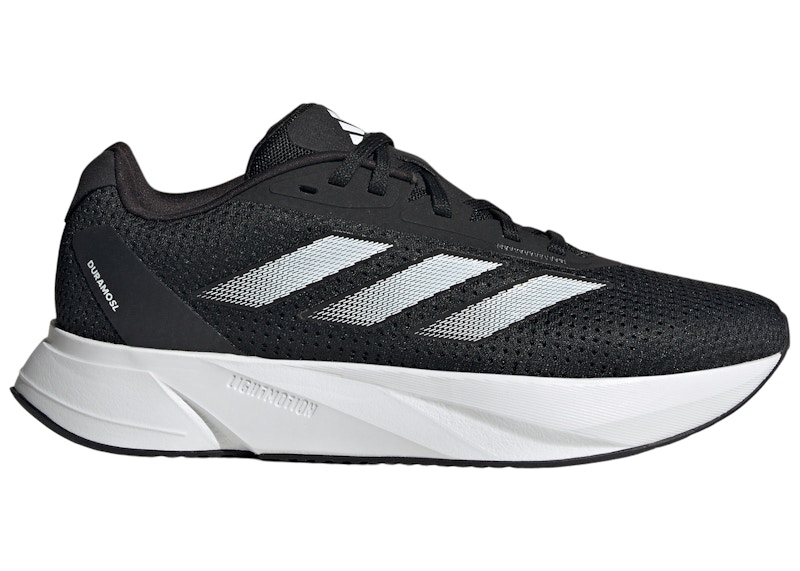 Pre-owned Adidas Originals Duramo Sl Wide (women's) Sneakers In Core Black/cloud White/carbon