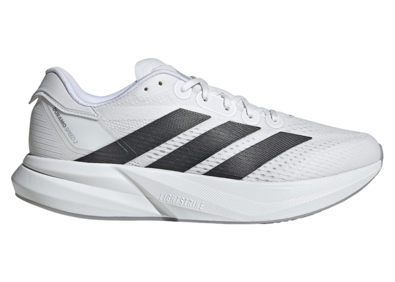 adidas Duramo Speed 2 'White Black Halo Silver' | Men's Size 6 - IH8206