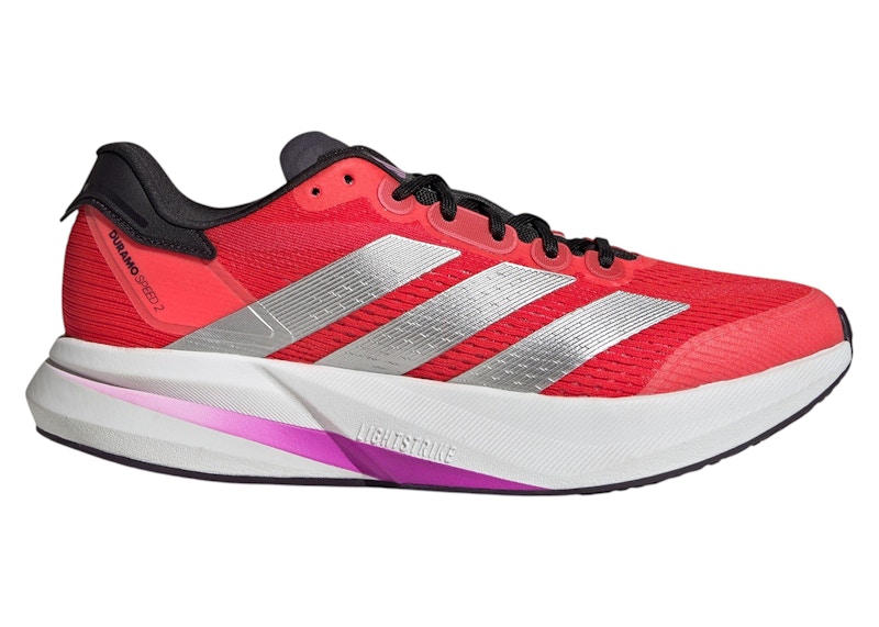 adidas Duramo Speed 2 Lucid Red Silver Men's - JI3004 - US
