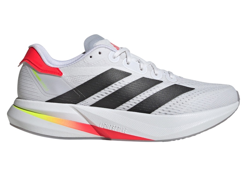 adidas Duramo Speed Cloud White Core Black Lucid Red - IF9393