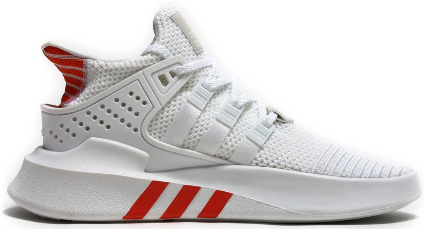 adidas eqt white and red