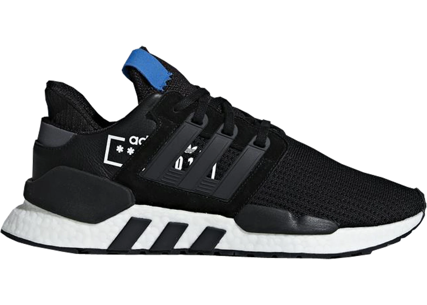 Adidas eqt support 91/18 top core black & future white