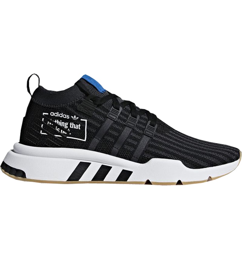 Adidas originals eqt support mid adv pk black clearance