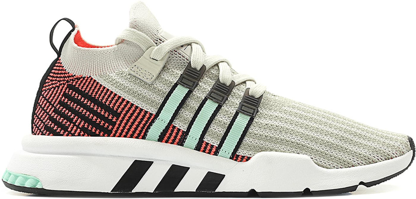 Adidas Eqt Support Mid Adv Talc Clear Mint D Adidas Eqt Support Mid Adv Talc Clear Mint D