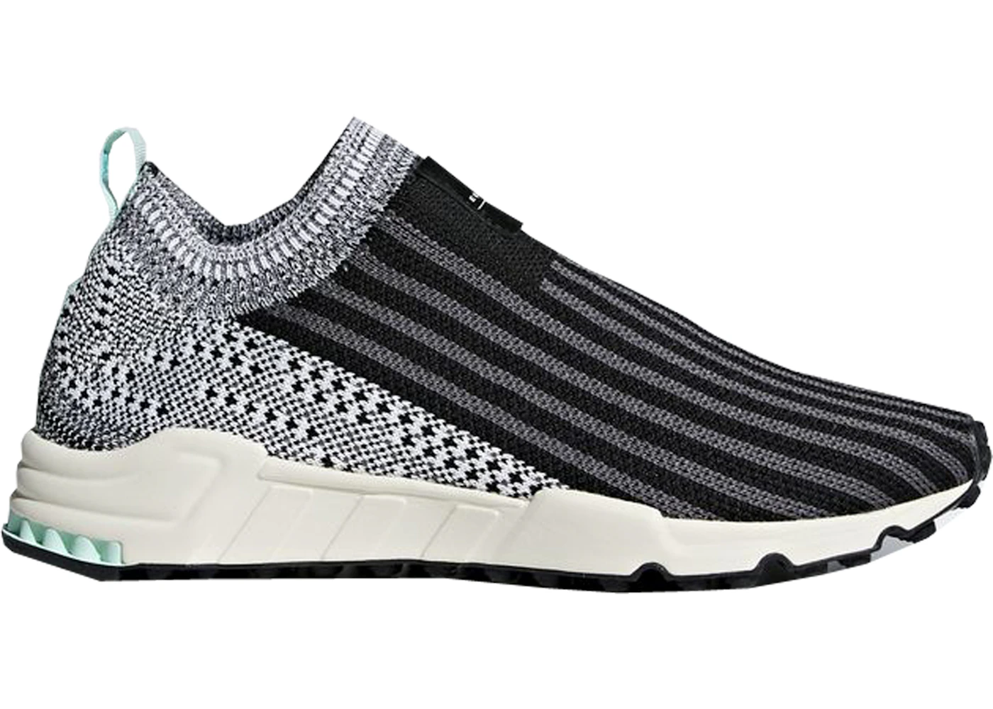 Adidas eqt support top sk primeknit black white
