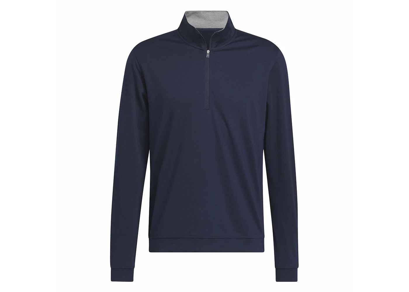 adidas Elevated 1/4 Zip Golf Pullover - Navy adidas Elevated 1/4 Zip Golf Pullover - Navy