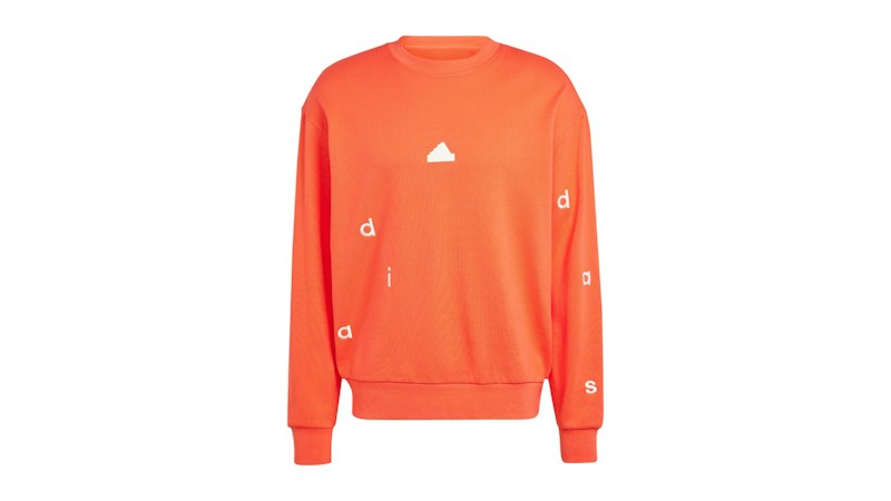adidas Embroidered French Terry Sweatshirt Bright Red