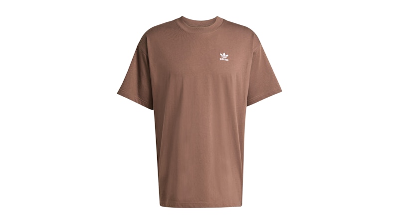 adidas Essential Color Logo Oversized T-Shirt Earth Strata