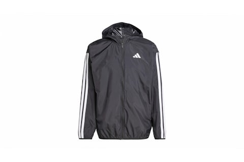adidas Cortavientos Essentials Franjas Blanco/Negro Hombre