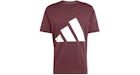 adidas Essentials Big Logo Tee Aurora Ruby/Brown