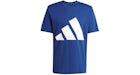 adidas Essentials Big Logo Tee Dark Blue/White
