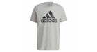adidas Essentials Big Logo Tee Medium Grey Heather/Black