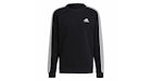 adidas Essentials Fleece 3-Stripes Sweatshirt Black/White