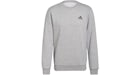 adidas Essentials Fleece Sweatshirt Medium Grey Heather/Black