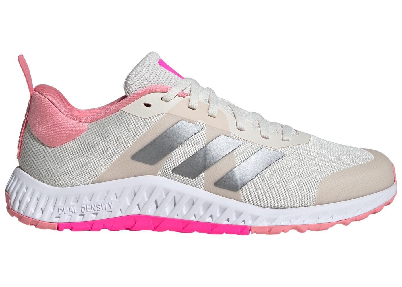 adidas Everyset Trainer Chalk White Iron Metallic Lucid Pink ...