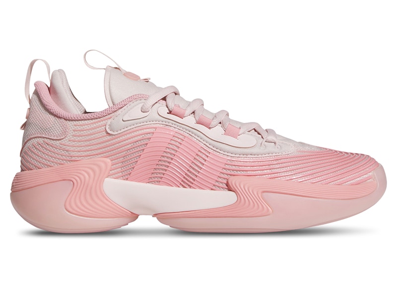 スニーカー adidas BASKETBALL Exhibit Select Mid Shoes JI4444 adidas Exhibit Select Mid Sandy Pink (Women's) - JI4444 - US