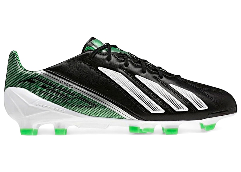 adidas F50 Adizero TRX FG Leather Black Green Men's - G65303 - GB